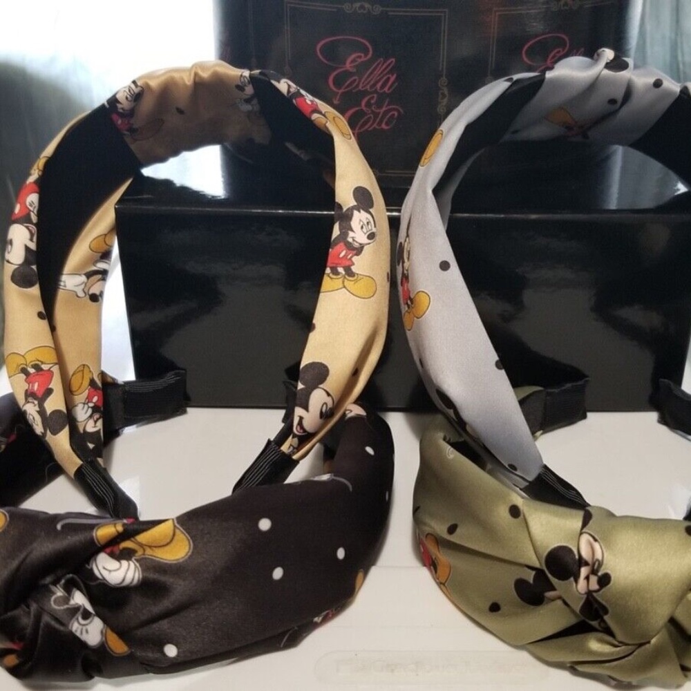 Mickey Mouse Silk Headbands - Picture 6 of 7
